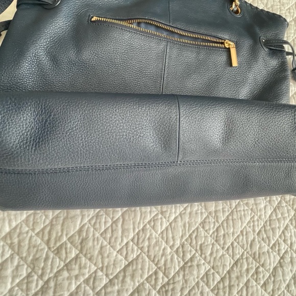 Navy blue Tory Burch versatile shoulder bag - Picture 4 of 4